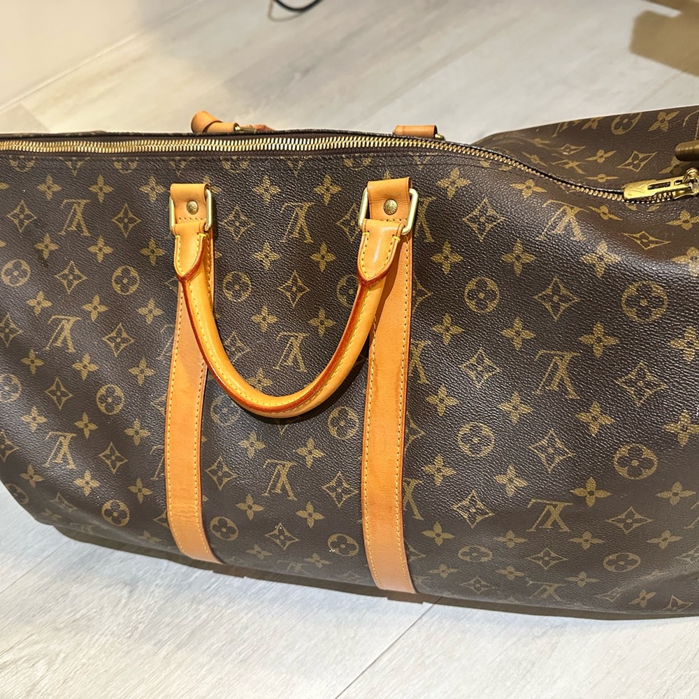 Louis Vuitton Keepall Bandouliere 55 Monogram Bag